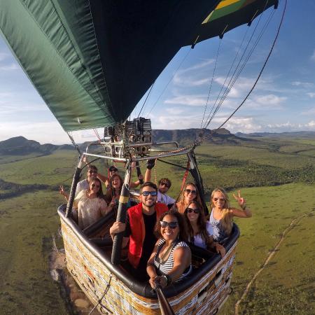 Balonismo na Chapada