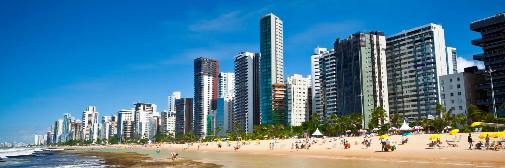 Praia do Pina em Recife